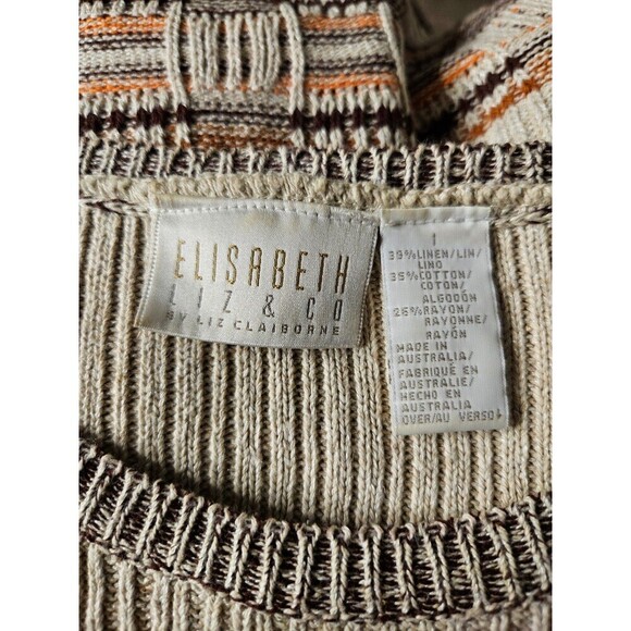 Elizabeth Liz & Co Liz Claiborne Vintage Knit Tee - Picture 6 of 8
